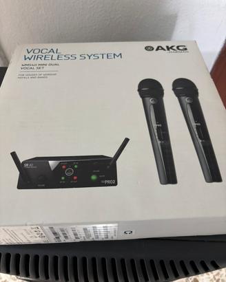 Radio microfono akg