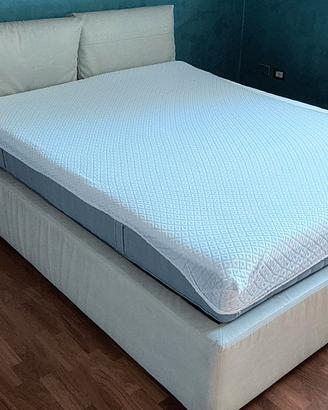 LETTO MATRIMONIALE IN PELLE