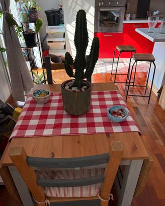 Tavolo ribalta IKEA GAMLEBY + 2 sedie