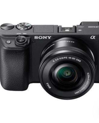 Fotocamera Sony Alpha 6400  obiett. 16-50 nuova
