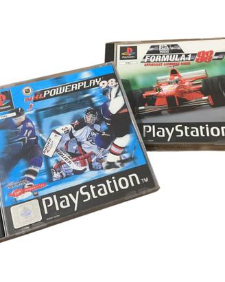 bundle giochi play 1,  formula 1 98,nhl powerplay