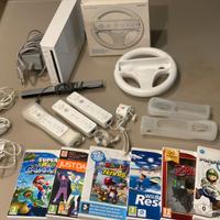 Console Wii completa + 6 giochi