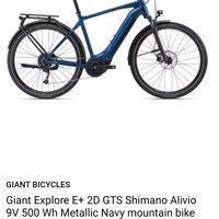 E-bike Giant explore E+ 2D GTD tag. M