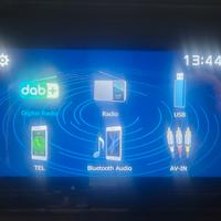 Radio doppio din kenwood dmx129dab