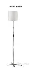 Lampada da terra IKEA BARLAST nera – nuova