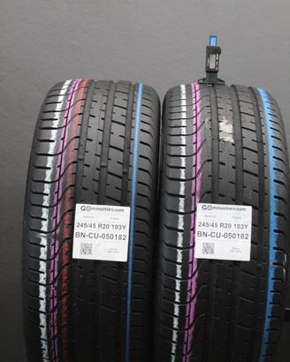 2 Pneumatici 245/45 R20 Pirelli P - Zero