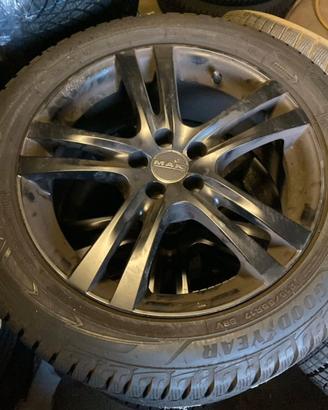 Treno di gomme GoodYear + cerchi Mak