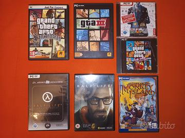 Lotto giochi pc dvd halo gta monkey