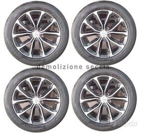 04 CERCHI e Gomme 17 pollici Volvo v40 xc60 xc70 v