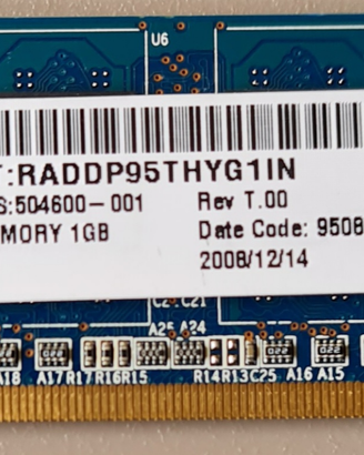 Banco RAM Ramaxel 1 Gb