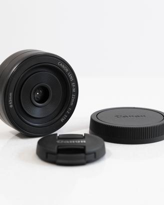 Canon EF-M 22 mm f/2 obiettivo STM