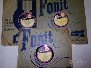 Natalino otto 3 dischi a 78 giri - epoca anni 40