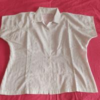 Camicia donna bianca ricamata Taglia M / L