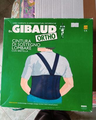 Cintura di sostegno lombare con bretella