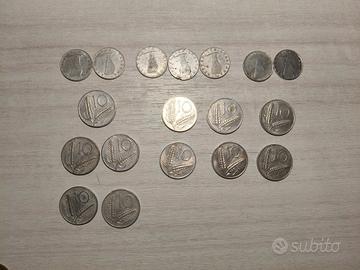 🪙 Lotto 18 monete 5 lire antiche vari anni 🪙