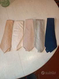 Cravatte tinta unita da cerimonia Manolo Borromeo