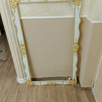 cornice TV più piano bar più camino elettrico 