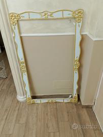 cornice TV più piano bar più camino elettrico 