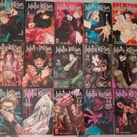 Jujutsu Kaisen lotto manga dal volume 1 a 15