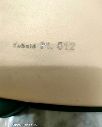 VORWERK LUCIDATRICE PL 512 USATO FOLLETTO