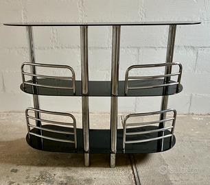 Mobile bar cromato anni 70