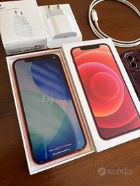 iPhone 12 rosso da 128GB