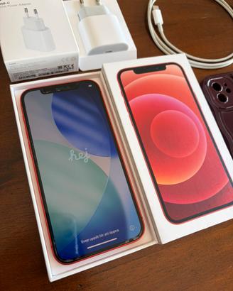 iPhone 12 rosso da 128GB