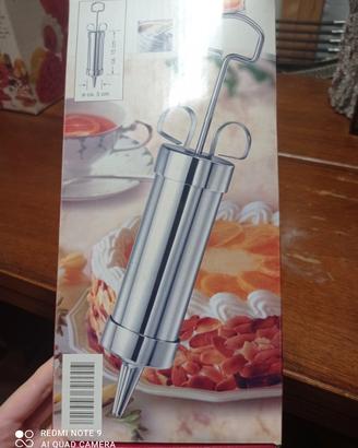 Siringa dolci acciaio inox Nuova