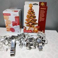 SET NATALIZIO TIMBRO PER BISCOTTI FORMINE E ALBERO