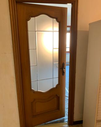6 Porte Interne in Legno Massello 80x210