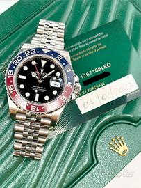 Rolex GMT-Master II Pepsi, Full set, Si Permute