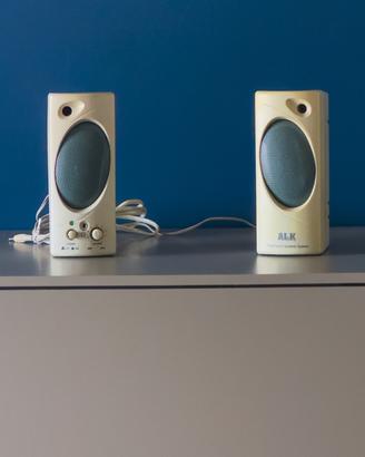 Casse altoparlanti per PC o Mac, cavo mini jack