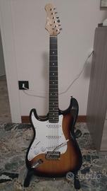 Chitarra Eko S300 Sunburst mancina