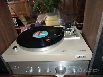 akai   giradischi hifi