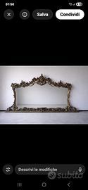 Grande specchio stile classico anticato - ritiro a