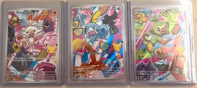 Set Starter Galar Promo Grookey Scorbunny Sobble