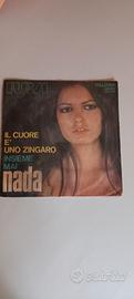 disco 45 giri Nada "Il cuore è uno zingaro "