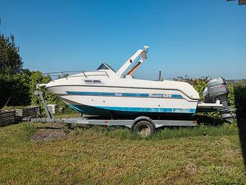 RIBASSO Manta 620 cabin SAVER barca semicabinato