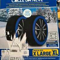 Neve calze omologate catene
