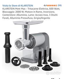 klarstein tritacarne elettrico