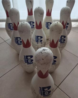 Brunswick - Lotto di 10 Birilli da Bowling 