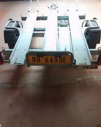 Carrello porta moto cresci