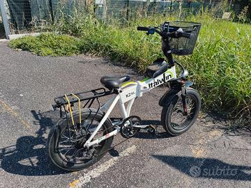 Italwin k2xl fat e bike elettrica