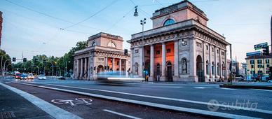 Ampio bilocale arredato-porta venezia