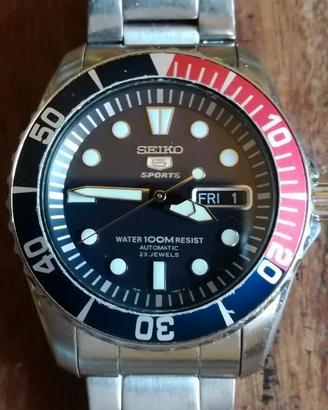 orologio diver Seiko riccio di mare