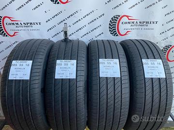 4 PNEUMATICI 205/55 R16 MICHELIN ESTIVE