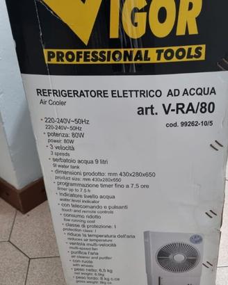 Ventilatore con acqua/ghiaccio