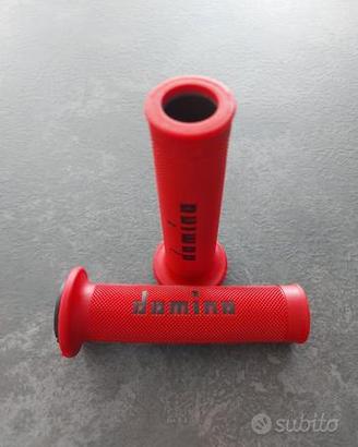 MANOPOLE MOTO SCOOTER DOMINO ROSSO NERO