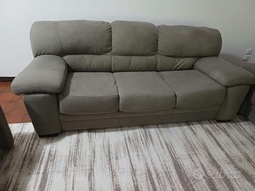 Coppia divani 3+2 posti color grigio