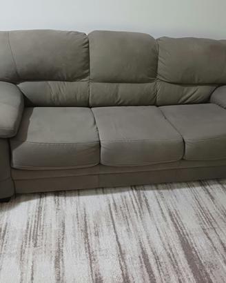 Coppia divani 3+2 posti color grigio